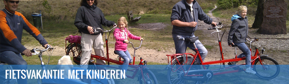 Fietsvakantie met kinderen